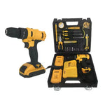 Andowl Q-GJ011 Cordless Lithium Battery Electric Drilling Screwdriver Bits Set