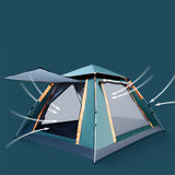 SE 1831241 Four Corner Tent Blue 2.15m x 2.15m x 1.42m