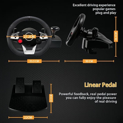 Andowl G8 Racing Game Steering Wheel