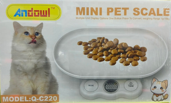 Andowl Q-C220 Mini Pet Scale